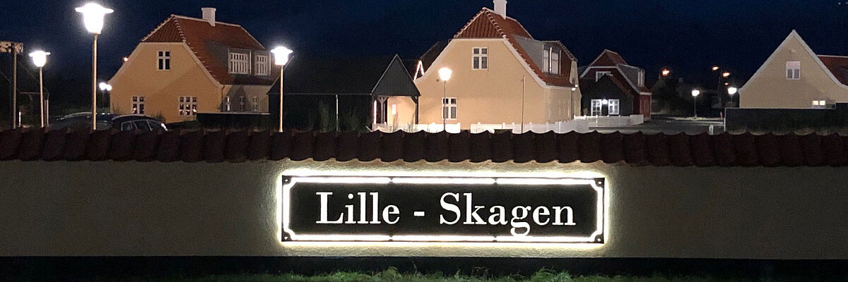 Lille Skagen by night